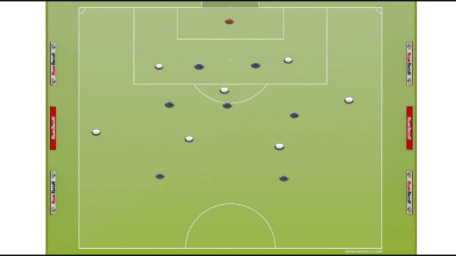 Goal Kick GK finds the 6