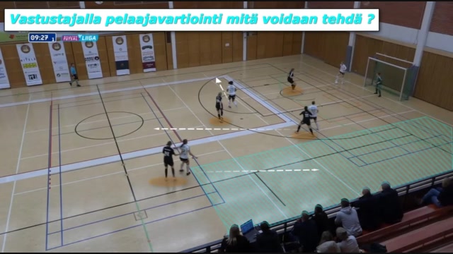 Pelin avaaminen Pelin avaaminen 3-1 mita vaihtoehtoja tarjotaan pallolliselle