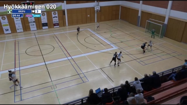 Pelin avaaminen 3-1 muodolla sivuraja omalla puolustus alueella