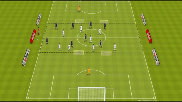 TT Defend the space behind- GK 3D defend the space