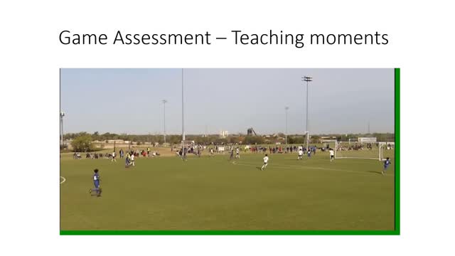 Game Assessment - Crossing angles CLIP 5  Teaching moments 2020