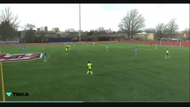 NYCFC Pressing a goal kick 4-1-4-1 structure2